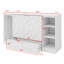 Murphy Bed With Shelves And Wardrobe