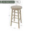 Swivel Solid Wood Counter Stool-1574430565