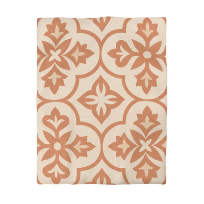 Microfiber Duvet Cover Boho Style, Design 36