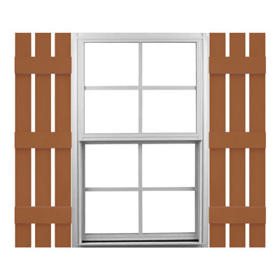 Mid-America 12'' Board & Batten Shutters