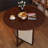 Walnut Round Solid Wood Dining table-1945318533