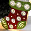 44cm Wood Lighted Hanging Figurine Ornament