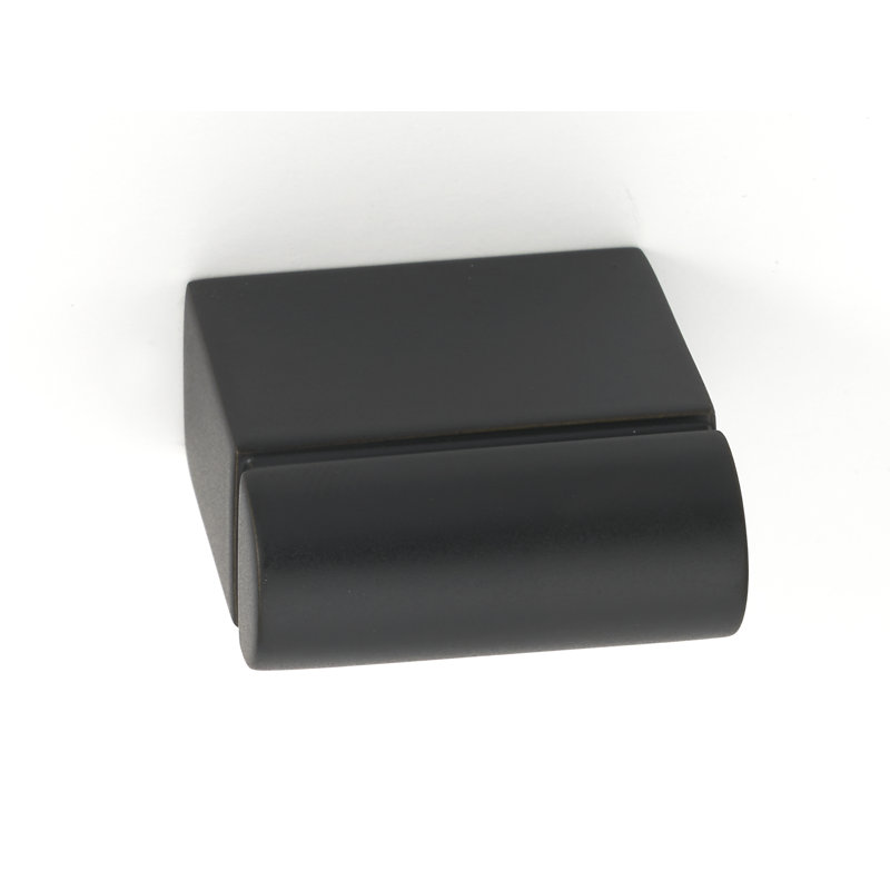 Vogue Rectangular Knob, Matte Black