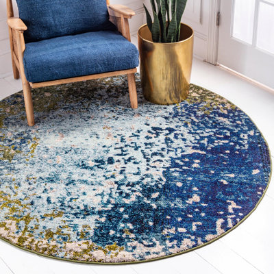 Rizer Washable Abstract Indoor Rug