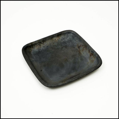 Assiette carrée Union Rustic Lekisa Stone