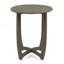 Table circulaire en bois