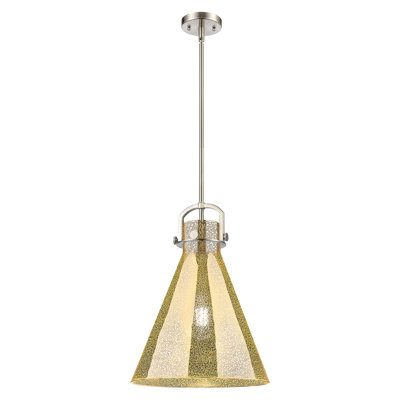 Luminaire suspendu avec tige 1 lumière Abisaid
