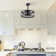 Pecor 18" Ceiling Fan with Light Kit and the Remote Included