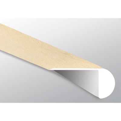 Moulure d'escalier en vinyle de luxe avec garniture de plancher en vinyle T 1,03 po x L 94 po x l 2,23 po Bailey