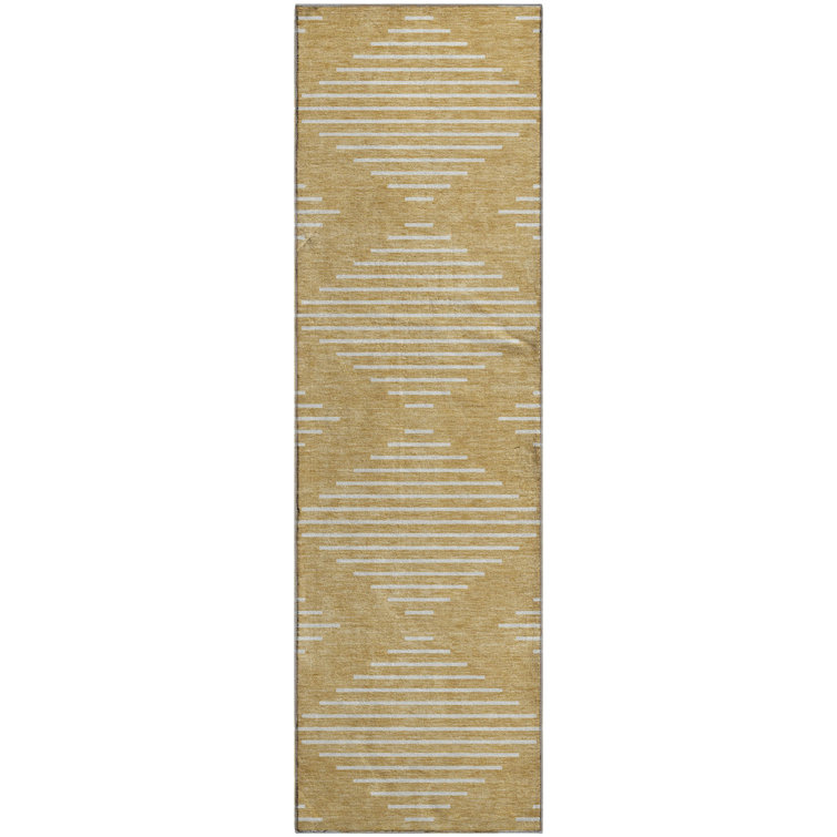 Premium Machine Washable Colmenero AMF1016 Geometric Rug