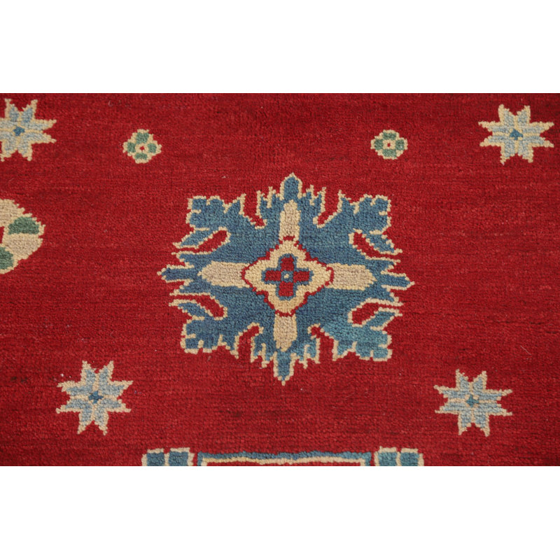 Tapis oriental géométrique Kazak 7 x 10