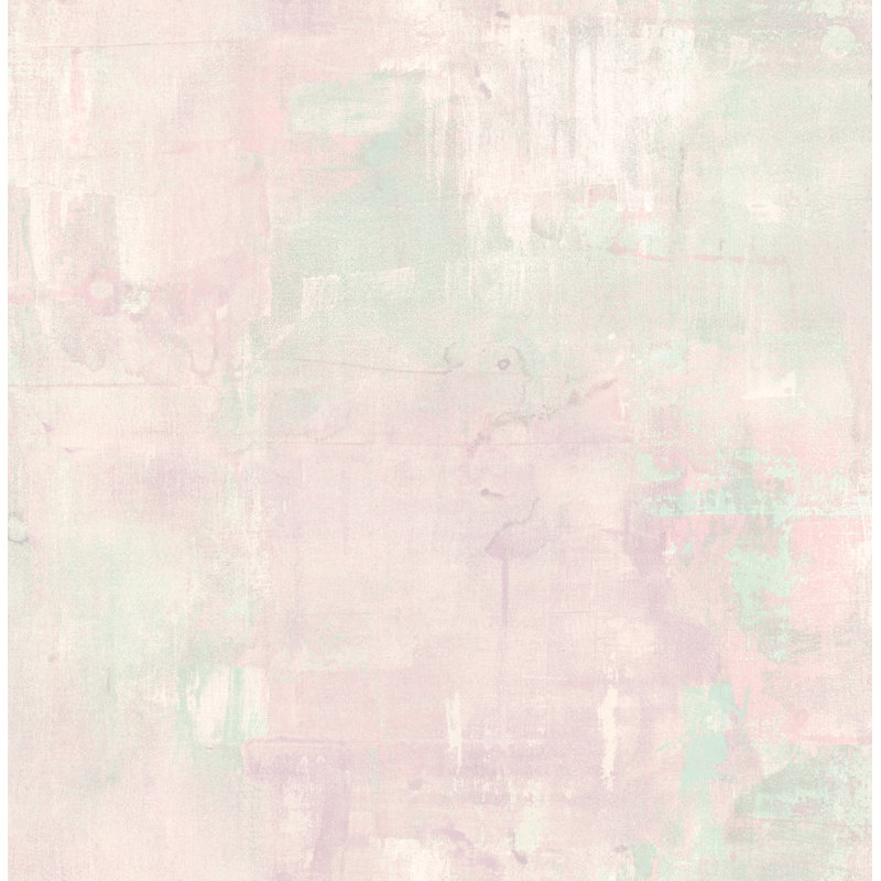 Papier peint Aylenne, Lilas / turquoise