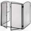 Maribel 3 Panel Steel Fireplace Screen