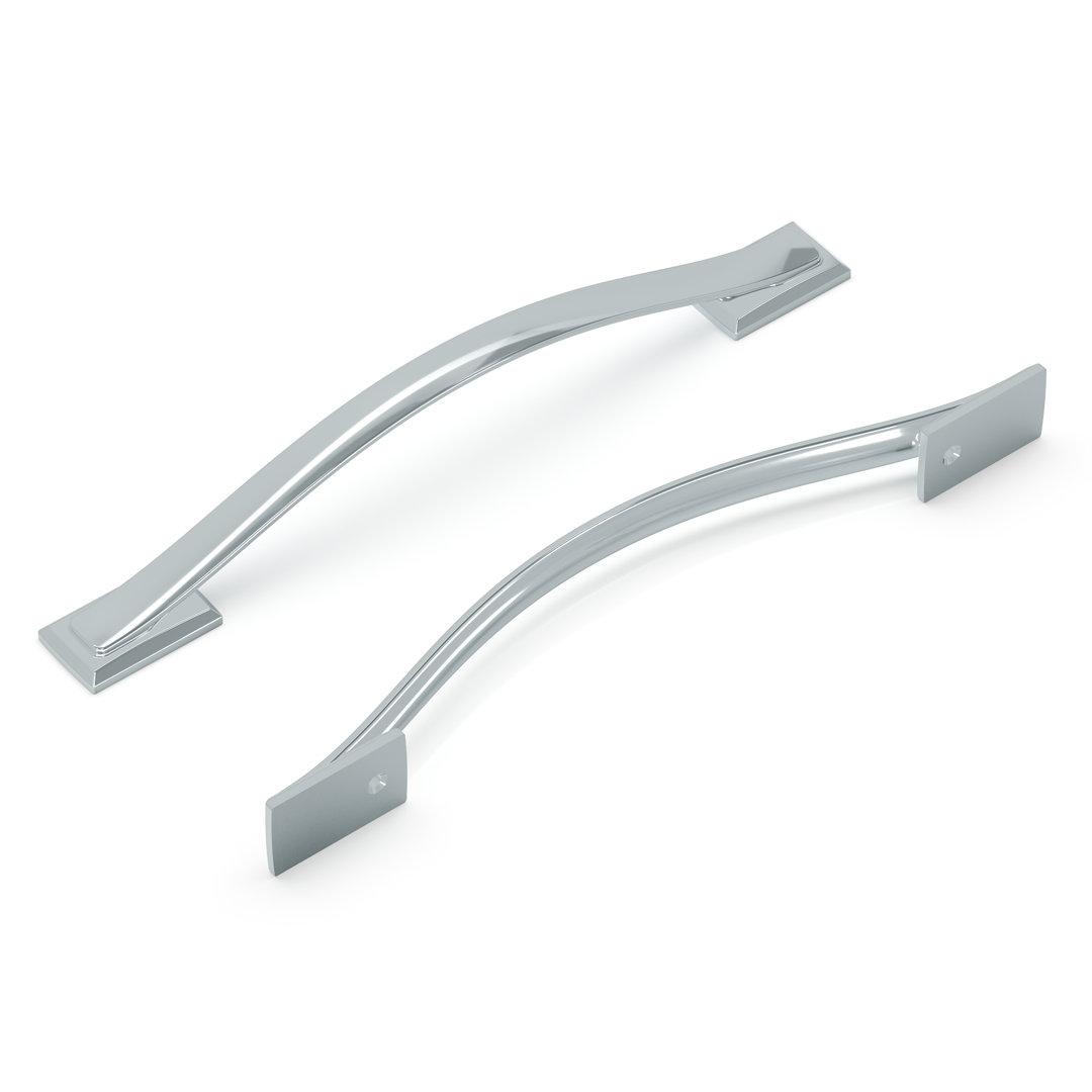 Dover Kitchen Cabinet Handles, Solid Core Drawer Pulls for Cabinet Doors, 6-5/16" (160mm) (Set of 5) Hickory Hardware 