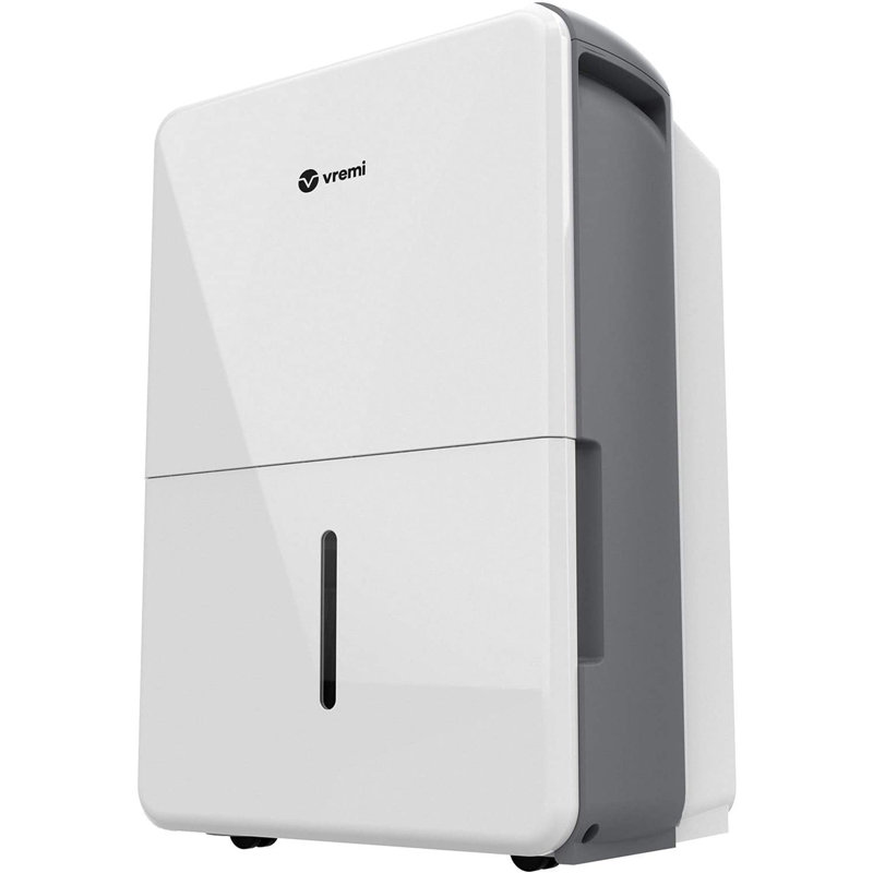 Vremi 22 Pint 1,500 Square Foot Portable Dehumidifier for Medium Spaces, White