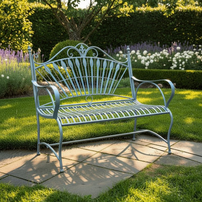 Matal Garden Bench