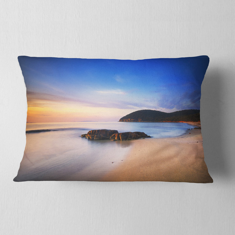 Coussin lombaire cala violina beach shore