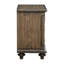 Table de chevet Classic 3 en pacane vieillie pour l'ameublement intérieur de chambre à coucher