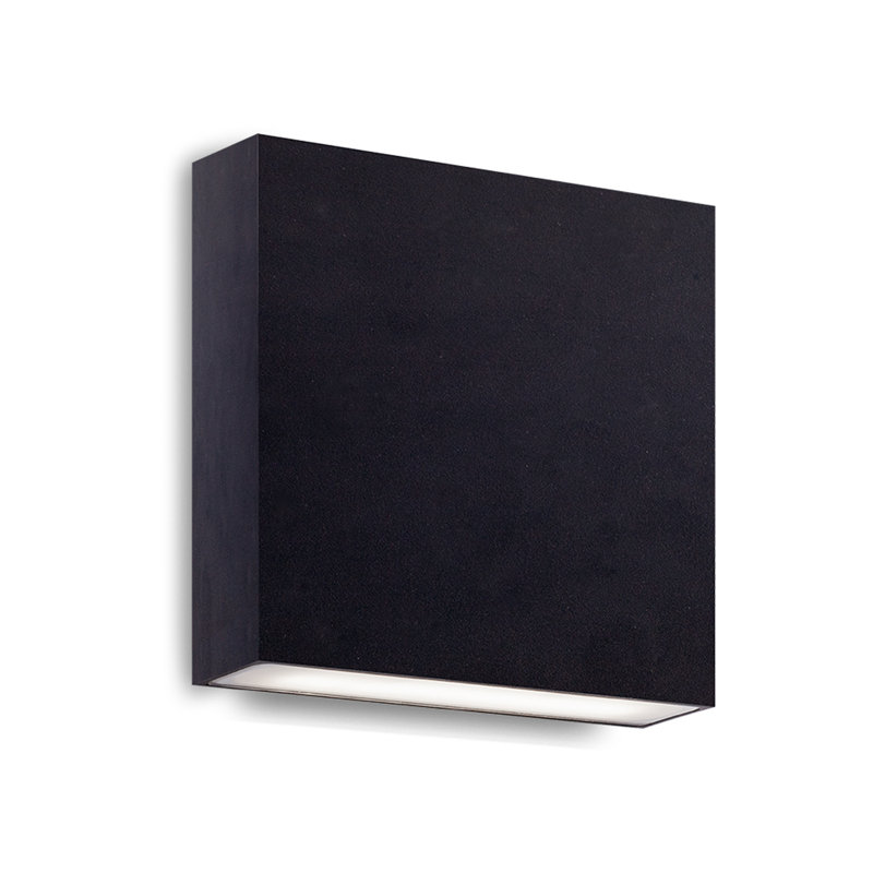 LED Outdoor Flush Mount, Black