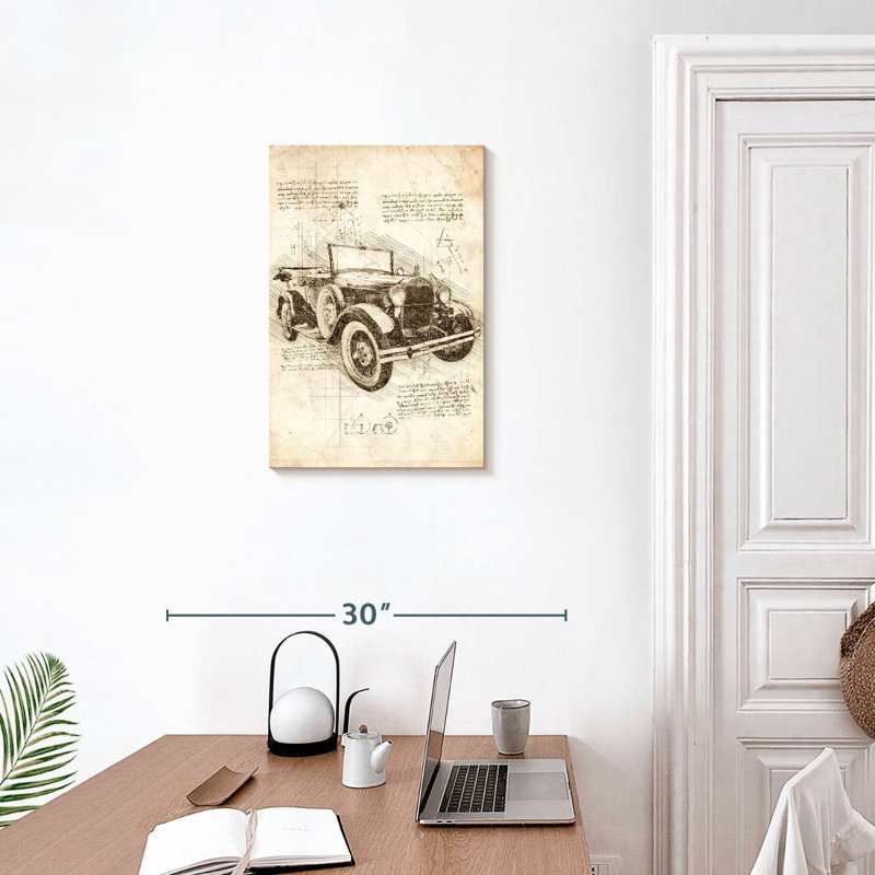 Mehar Old Ford Model T, 24" H x 16" W