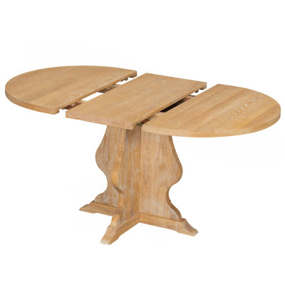 Ensemble de table de salle à manger 5 pièces avec 4 chaises rembourrées Farmhouse
