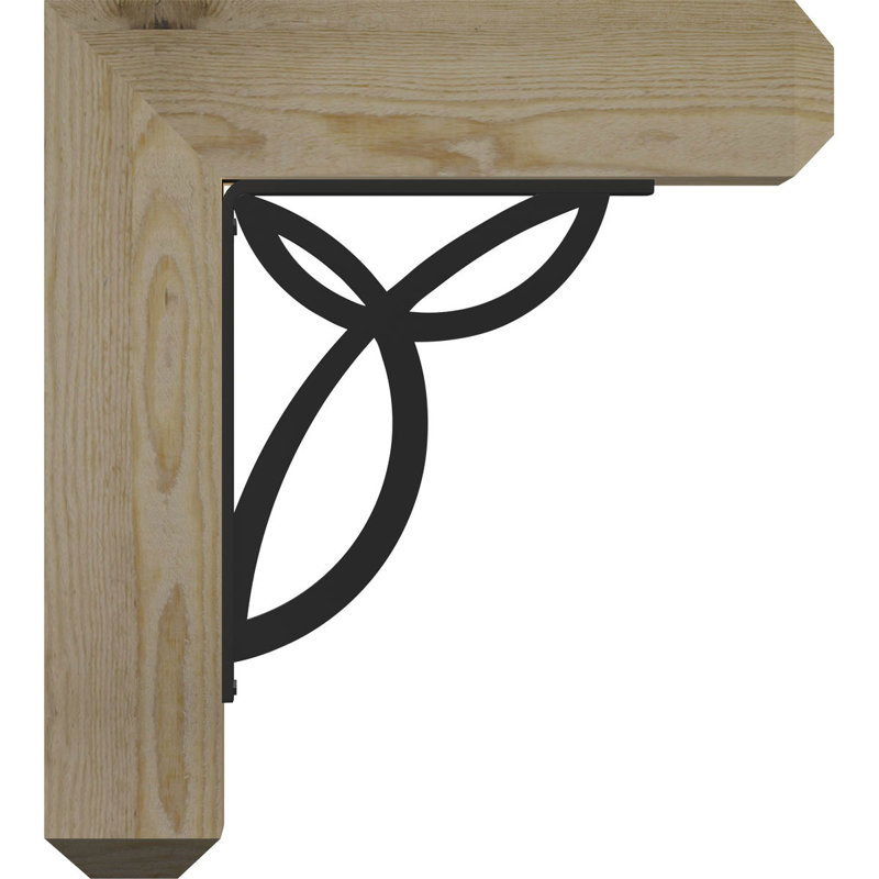 Support de scie à chantourner brut, sapin Douglas, l 4 po x P 15 1/2 po x H 18 po Versailles, H 18 po x P 15 1/2 po