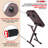 5 Core Keyboard Bench 3" Padded Cushioned Piano Stool Height Adjustable Guitar Seat Folding Portable-221167320