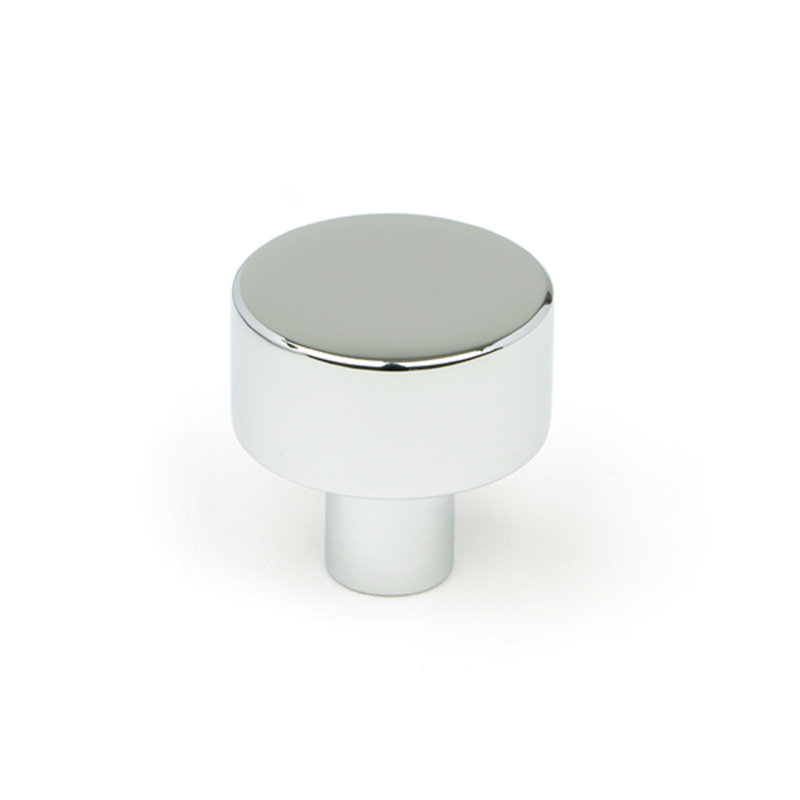 Round Knob, 2.5 cm, Polished Chrome