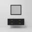 Meuble-lavabo simple l 48 po x P 22 po et miroir 43 po Castor-104785248-104830986