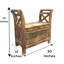 Banc de rangement Ojambert