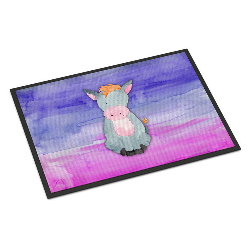 Kason Non-Slip Outdoor Doormat, 0.25" H x 27" W x 18" D