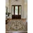 Isabel Collection Digital Print Cotton-Polyester Beige Brown Moroccan Rug-877842886