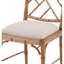Furniture Classics Sawyer Natural Mahogany Upholstered Side Chair