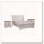 Lit plateforme Rustic Wood-352765754