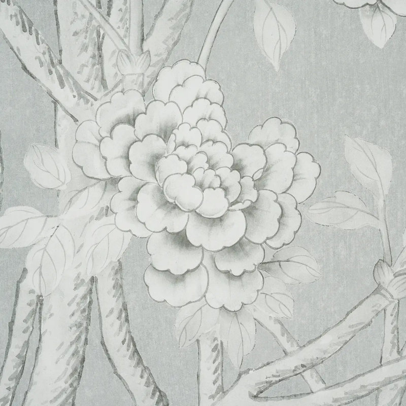 Panneau de palais Schumacher x Mary McDonald, Grisaille