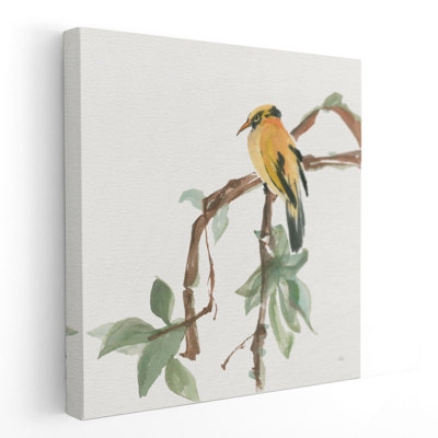 «Black Nappé Oriole», reproduction d'art sur toile