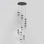 Delonda 9 Light Glass Dimmable LED Pendant-1775188575