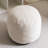 Round Corduroy Pouf Ottoman