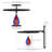Wall Mounted Speed Bag Platform, Height Adjustable Punching Bag