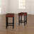 Lorraine Upholstered Counter Stool with Solid Wood Frame-1188430500