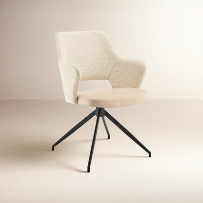 Shelter Swivel Dining Armchair