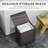 HOMCOM Bamboo Laundry Hamper With Lid