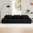 Boneless 114" Modern Modular Sectional Sofa for Living Room,Flannelette Fabric,Oversized 3-Seater Couch,boneless sofa,Deep Seat,Buckle connection,Anti-slip Design,No Assembly-337848614