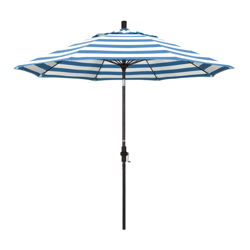 Parasol de marché Sunbrella® 9 pi Roverta, Sunbrella® régate Cabana, Brun