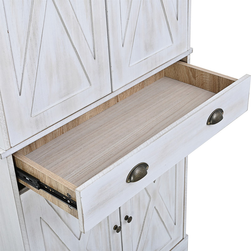 Zalyn 30.3'' Sideboard Storage Cabinet, Natural