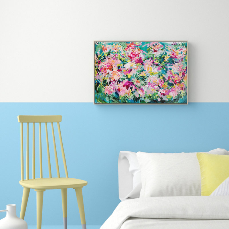 Secret Garden by Taylor Lee - Painting, Wrapped Canvas, 51 cm H x 76 cm W x 4 cm D