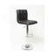 Tabouret de bar pivotant et réglable en similicuir hydraulique, ensemble de 2, blanc-121091534