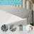 Air Layer Fabric Gap Pillow(Grey)Diamond-Shaped Pocket137*24.5*15Cm-126148888
