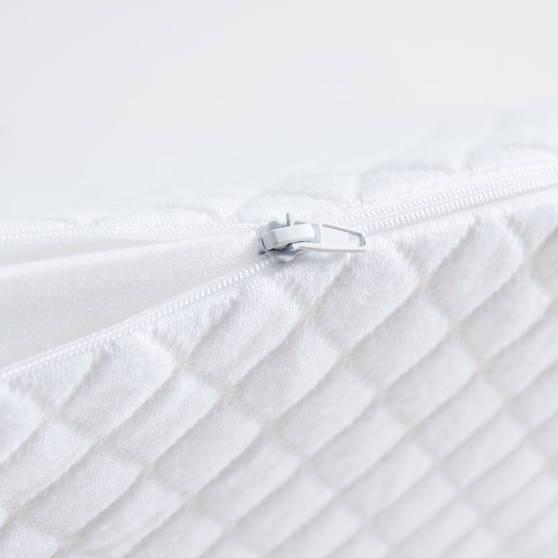 Coussin de lit pour tête de lit, bourre de lit avec poches latérales, coussin de tête de lit pour dormir, Grand lit