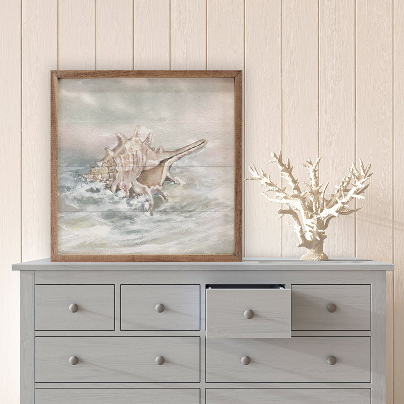 «Washed Ashore I» par Carol Robinson, H 24 po x l 24 po